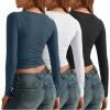 imageAUTOMET 3 Pack Womens Long Sleeve Shirts Fall Fashion Scoop Neck Crop Tops Basic Layer Slim Fit Y2K ClothesBlack white haze Blue