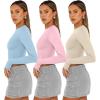 imageAUTOMET 3 Pack Womens Long Sleeve Shirts Y2K Going Out Crop Tops Cute Basic Slim Fitted Fall Fashion Outfits 2025 ClothesBabybluepinkapricot