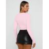 imageAUTOMET 3 Pack Womens Long Sleeve T Shirts Fall Fashion Basic Going Out Crop Tops Slim Fitted Winter Clothes 2025Black white pink