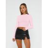 imageAUTOMET 3 Pack Womens Long Sleeve T Shirts Fall Fashion Basic Going Out Crop Tops Slim Fitted Winter Clothes 2025Black white pink