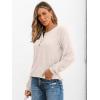 imageAUTOMET Long Sleeve Henley Shirts Womens Business Casual Lightweight Tunic Sweater TopsAlmond