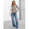 imageAUTOMET Long Sleeve Henley Shirts Womens Business Casual Lightweight Tunic Sweater TopsTan