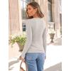 imageAUTOMET Long Sleeve Shirts Basic TopsAlmond
