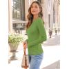 imageAUTOMET Long Sleeve Shirts Basic TopsAvocado Green