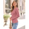 imageAUTOMET Long Sleeve Shirts Basic TopsCoral