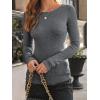 imageAUTOMET Long Sleeve Shirts Basic TopsDark Grey