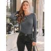 imageAUTOMET Long Sleeve Shirts Basic TopsDark Grey