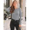 imageAUTOMET Long Sleeve Shirts Basic TopsGrey