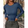 imageAUTOMET Long Sleeve Shirts Basic TopsHaze Blue