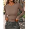 imageAUTOMET Long Sleeve Shirts Basic TopsKhaki