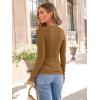 imageAUTOMET Long Sleeve Shirts Basic TopsLight Brown