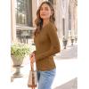 imageAUTOMET Long Sleeve Shirts Basic TopsLight Brown