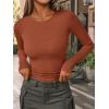 imageAUTOMET Long Sleeve Shirts Basic TopsMaple