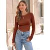 imageAUTOMET Long Sleeve Shirts Basic TopsMaple