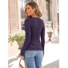imageAUTOMET Long Sleeve Shirts Basic TopsPurple