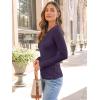 imageAUTOMET Long Sleeve Shirts Basic TopsPurple