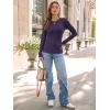 imageAUTOMET Long Sleeve Shirts Basic TopsPurple