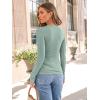 imageAUTOMET Long Sleeve Shirts Basic TopsSage Green