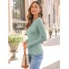 imageAUTOMET Long Sleeve Shirts Basic TopsSage Green