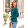 imageAUTOMET Long Sleeve Shirts Basic TopsTeal