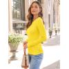 imageAUTOMET Long Sleeve Shirts Basic TopsYellow