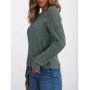 imageAUTOMET Long Sleeve Shirts Womens Lace Lightweight Sweaters Fall Business Dressy Casual TopsGreen