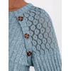 imageAUTOMET Long Sleeve Shirts Womens Lace Lightweight Sweaters Fall Business Dressy Casual TopsLightblue