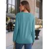 imageAUTOMET Long Sleeve Shirts for Women Basic Business Casual Tops Work Clothes 2025 Fall Fashion OutfitsBlue Green
