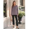 imageAUTOMET Long Sleeve Shirts for Women Basic Business Casual Tops Work Clothes 2025 Fall Fashion OutfitsRose Taupe