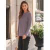 imageAUTOMET Long Sleeve Shirts for Women Basic Business Casual Tops Work Clothes 2025 Fall Fashion OutfitsRose Taupe