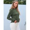 imageAUTOMET Long Sleeve Shirts for Women Business Casual Tops Fall Fashion Clothes Workout Plus Size Teacher Winter Outfits 202501armygreen
