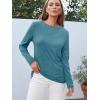 imageAUTOMET Long Sleeve Shirts for Women Business Casual Tops Fall Fashion Clothes Workout Plus Size Teacher Winter Outfits 202501bluegreen