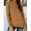 imageAUTOMET Long Sleeve Shirts for Women Business Casual Tops Fall Fashion Clothes Workout Plus Size Teacher Winter Outfits 202501coffee