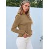 imageAUTOMET Long Sleeve Shirts for Women Business Casual Tops Fall Fashion Clothes Workout Plus Size Teacher Winter Outfits 202501coffee