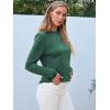 imageAUTOMET Long Sleeve Shirts for Women Business Casual Tops Fall Fashion Clothes Workout Plus Size Teacher Winter Outfits 202501darkgreen