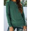 imageAUTOMET Long Sleeve Shirts for Women Business Casual Tops Fall Fashion Clothes Workout Plus Size Teacher Winter Outfits 202501darkgreen