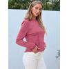 imageAUTOMET Long Sleeve Shirts for Women Business Casual Tops Fall Fashion Clothes Workout Plus Size Teacher Winter Outfits 202501hotpink