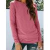 imageAUTOMET Long Sleeve Shirts for Women Business Casual Tops Fall Fashion Clothes Workout Plus Size Teacher Winter Outfits 202501hotpink