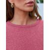 imageAUTOMET Long Sleeve Shirts for Women Business Casual Tops Fall Fashion Clothes Workout Plus Size Teacher Winter Outfits 202501hotpink