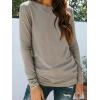 imageAUTOMET Long Sleeve Shirts for Women Business Casual Tops Fall Fashion Clothes Workout Plus Size Teacher Winter Outfits 202501khaki