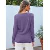 imageAUTOMET Long Sleeve Shirts for Women Business Casual Tops Fall Fashion Clothes Workout Plus Size Teacher Winter Outfits 202501lavenderpurple