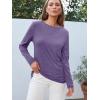 imageAUTOMET Long Sleeve Shirts for Women Business Casual Tops Fall Fashion Clothes Workout Plus Size Teacher Winter Outfits 202501lavenderpurple