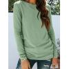 imageAUTOMET Long Sleeve Shirts for Women Business Casual Tops Fall Fashion Clothes Workout Plus Size Teacher Winter Outfits 202501lightgreen