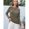 imageAUTOMET Long Sleeve Shirts for Women Business Casual Tops Fall Fashion Clothes Workout Plus Size Teacher Winter Outfits 202501olive