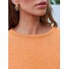 imageAUTOMET Long Sleeve Shirts for Women Business Casual Tops Fall Fashion Clothes Workout Plus Size Teacher Winter Outfits 202501orange