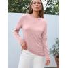 imageAUTOMET Long Sleeve Shirts for Women Business Casual Tops Fall Fashion Clothes Workout Plus Size Teacher Winter Outfits 202501pink