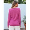 imageAUTOMET Long Sleeve Shirts for Women Business Casual Tops Fall Fashion Clothes Workout Plus Size Teacher Winter Outfits 202501rosered