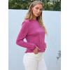 imageAUTOMET Long Sleeve Shirts for Women Business Casual Tops Fall Fashion Clothes Workout Plus Size Teacher Winter Outfits 202501rosered