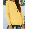 imageAUTOMET Long Sleeve Shirts for Women Business Casual Tops Fall Fashion Clothes Workout Plus Size Teacher Winter Outfits 202501yellow