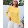 imageAUTOMET Long Sleeve Shirts for Women Business Casual Tops Fall Fashion Clothes Workout Plus Size Teacher Winter Outfits 202501yellow